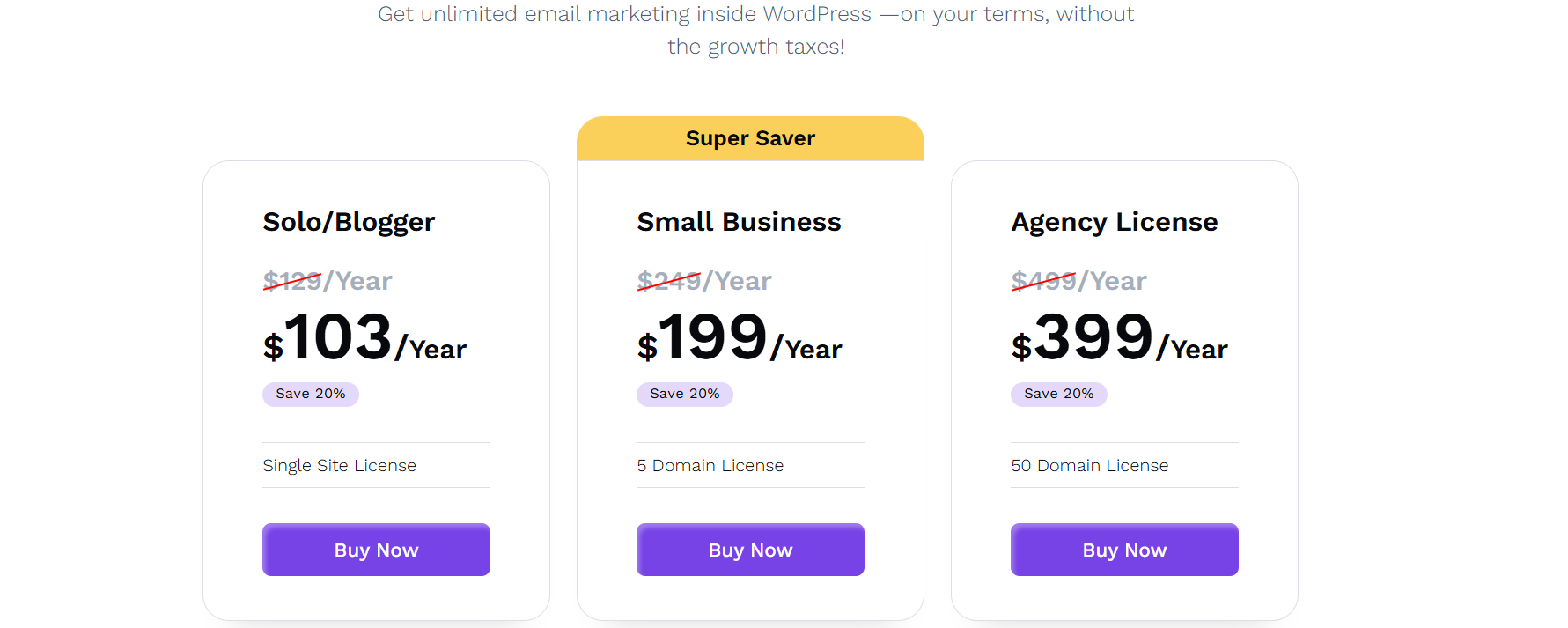 Fluentcrm Pricing