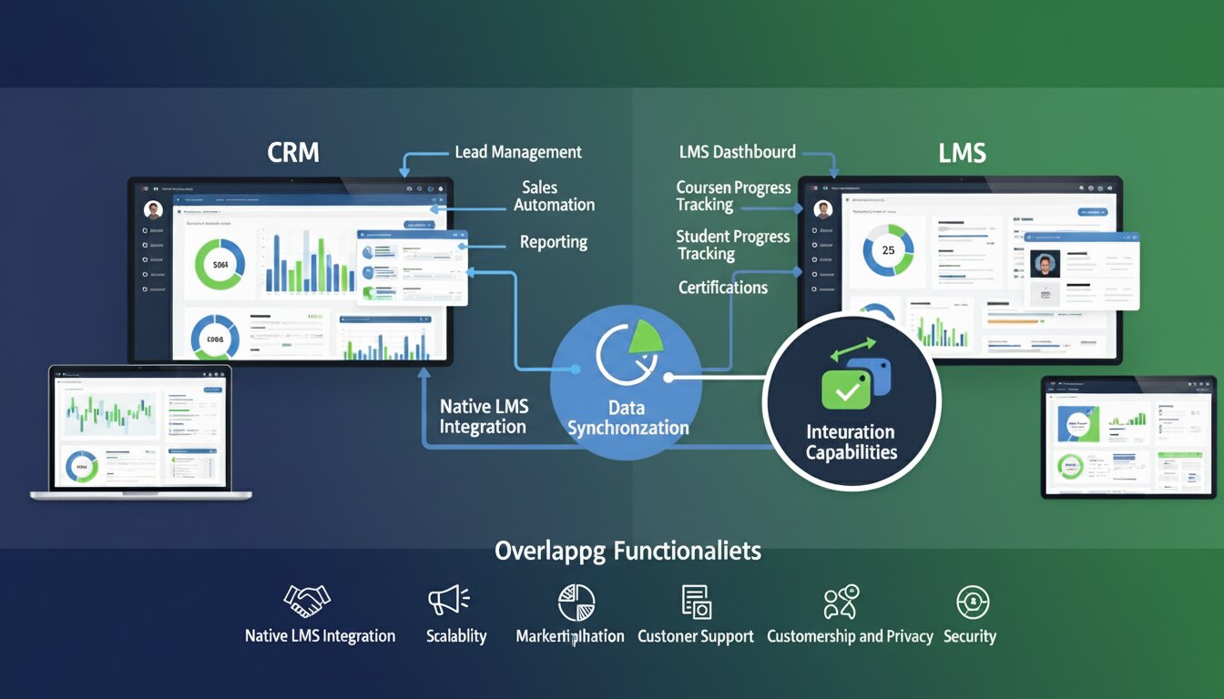 CRM for LMS Website