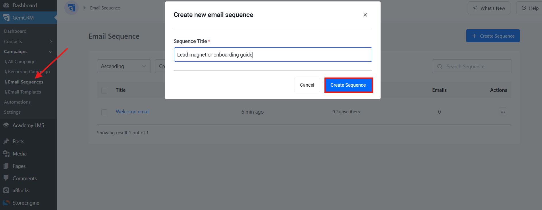  Email Sequences 