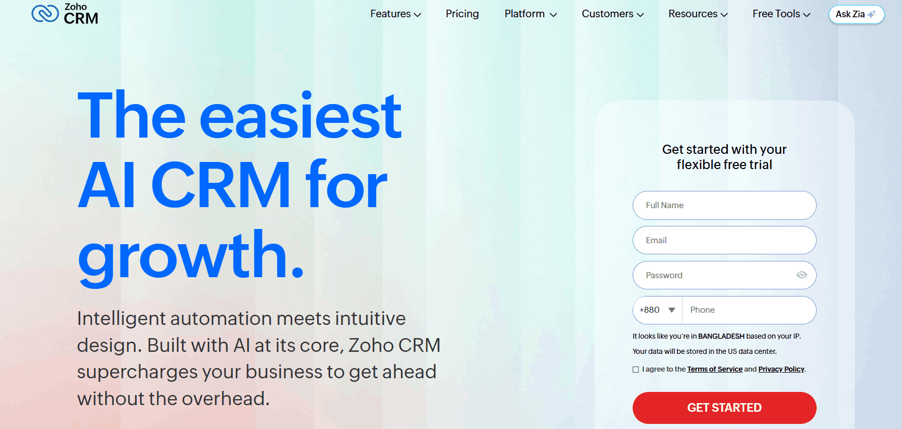 Zoho CRM