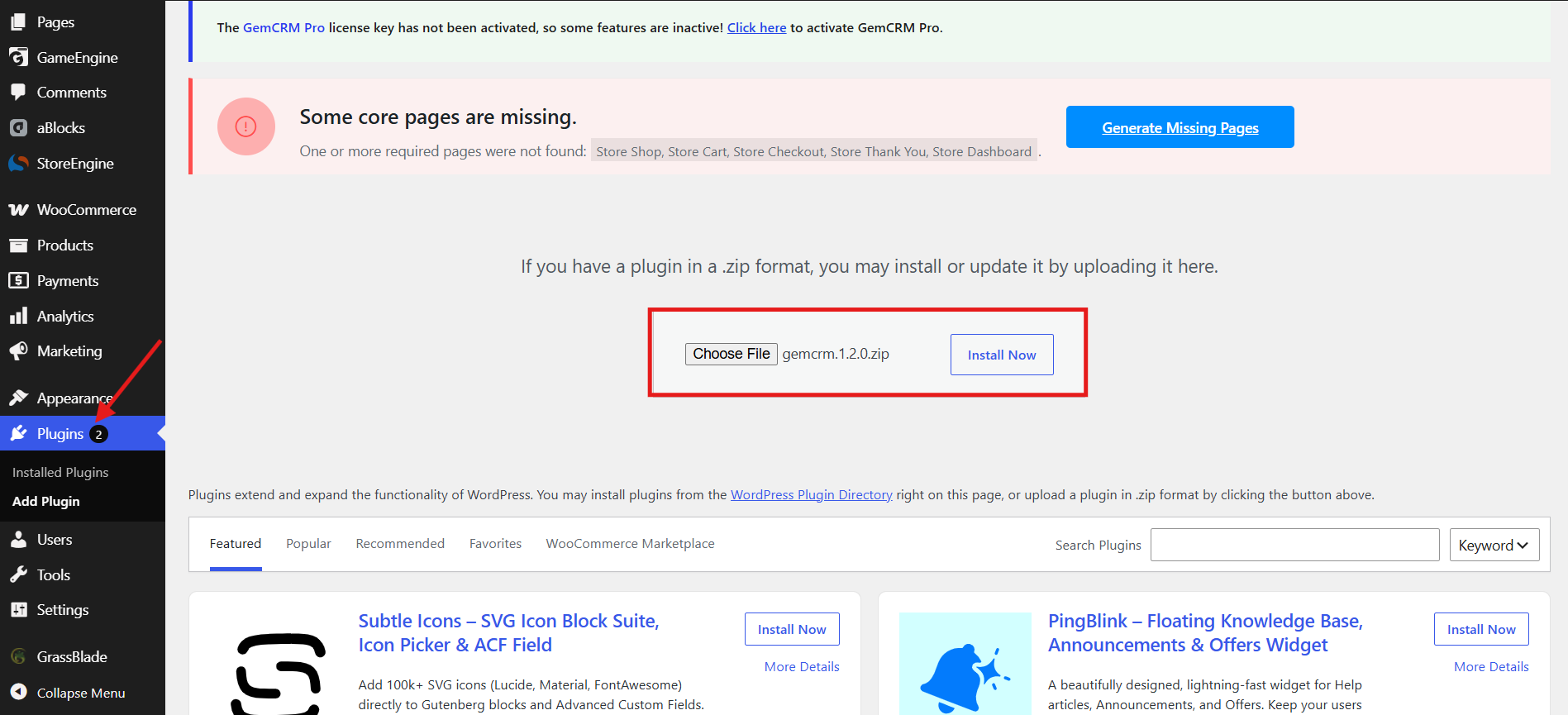 click Install Now