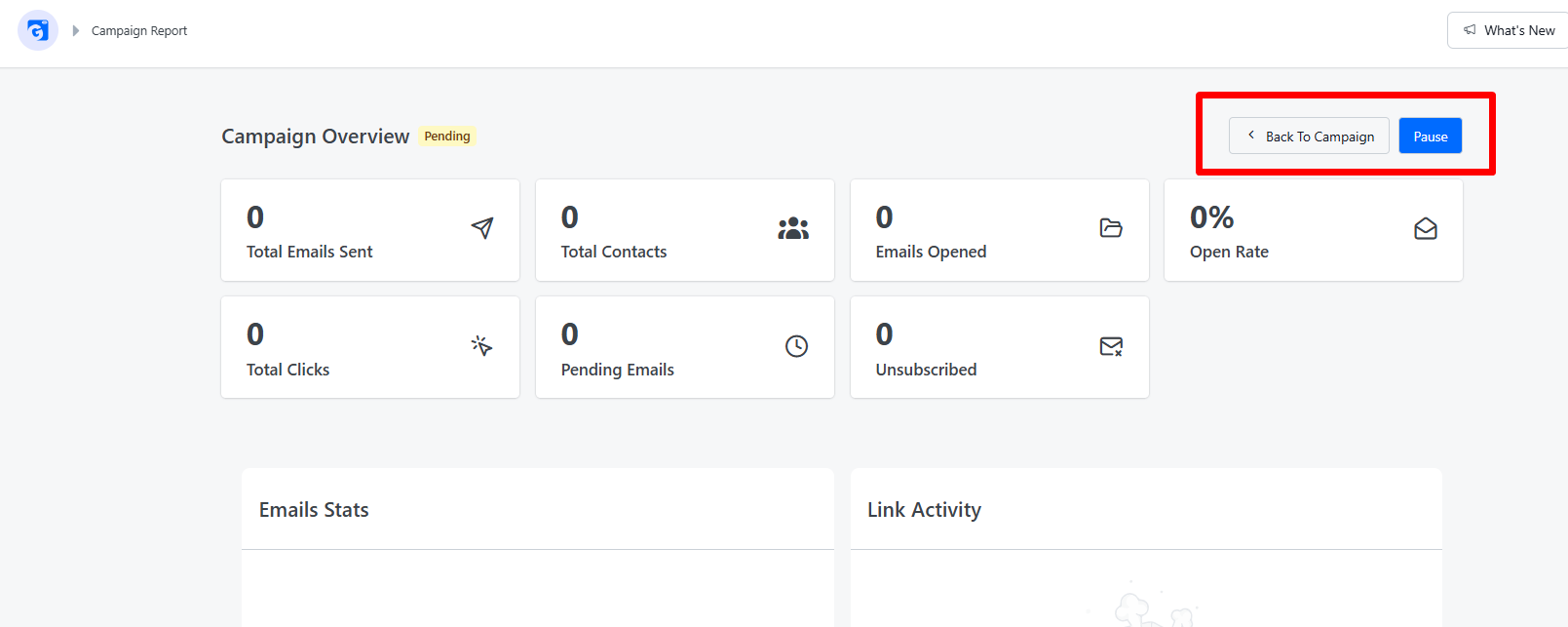 Header Buttons