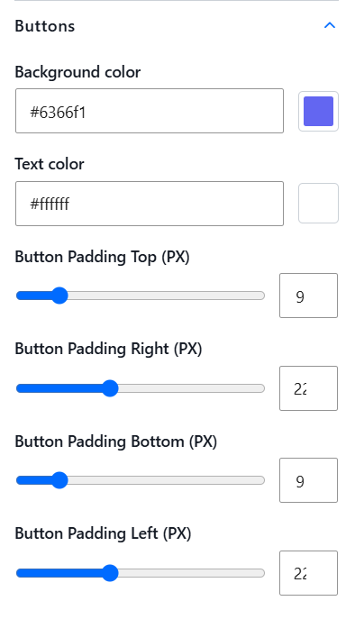 Buttons color Setting