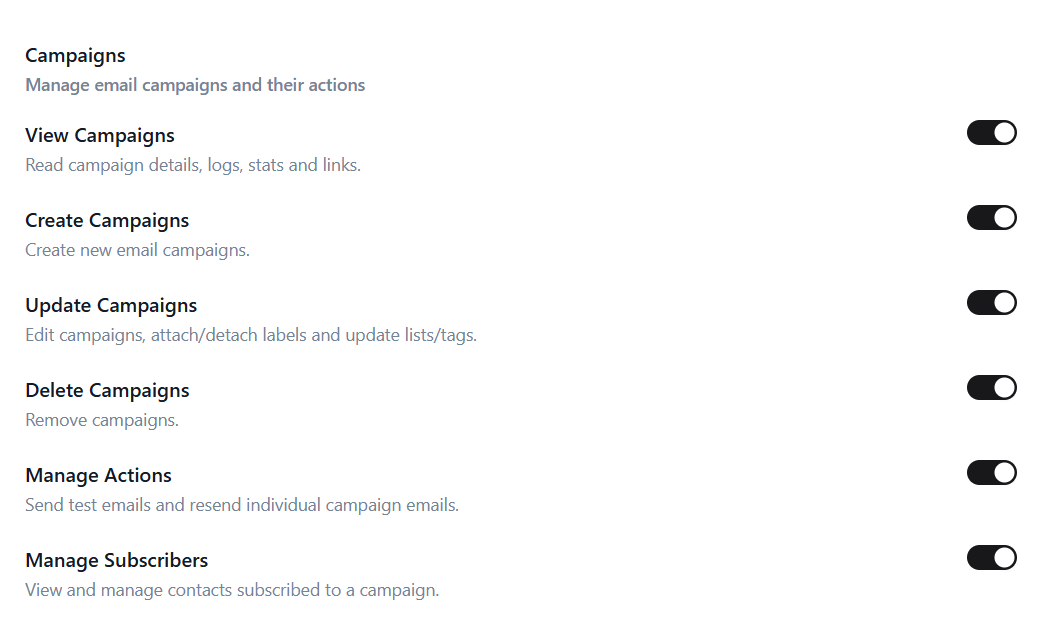 Campaigns