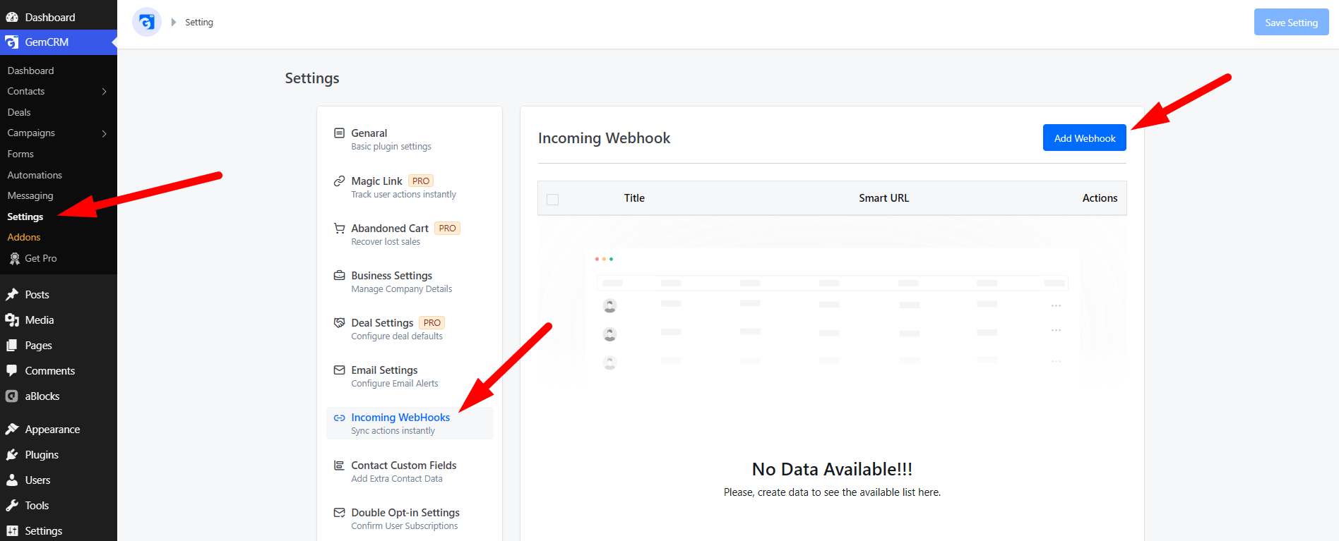 Webhooks