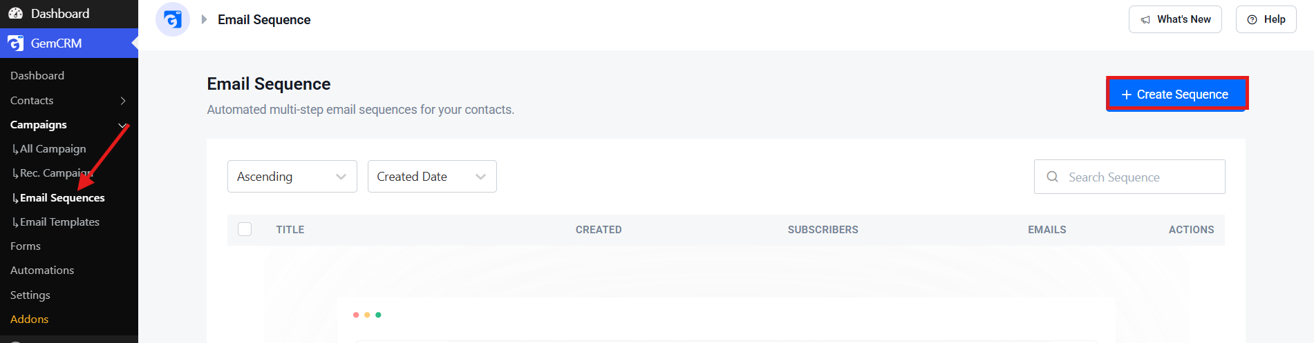 Email Sequences