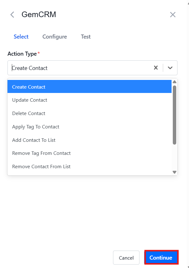Action Type