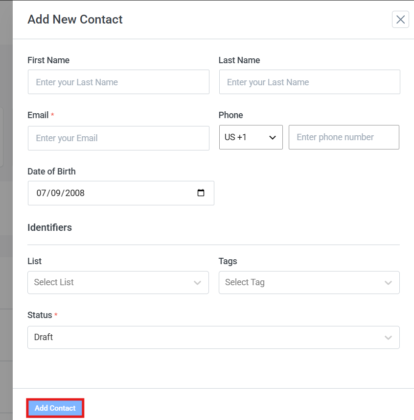 Contact Details