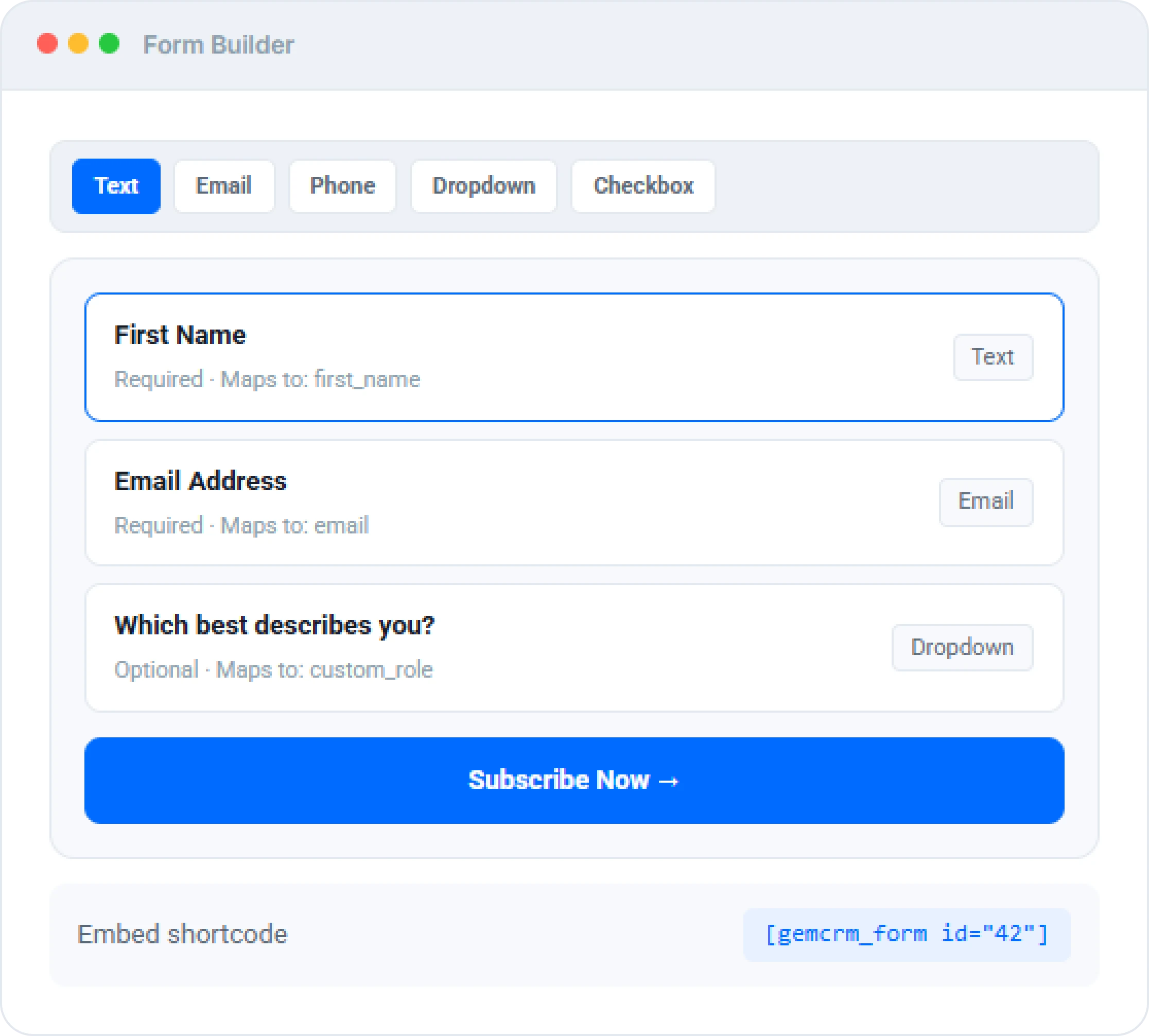 Form Builder
